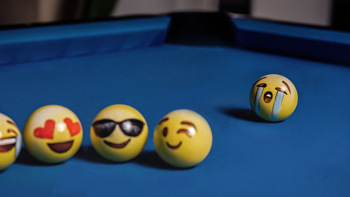 Palle da biliardo emoji