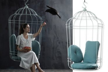 Sedia Gabbietta per uccellini