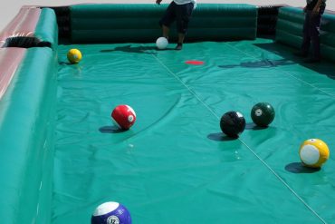 Calcio biliardo gonfiabile