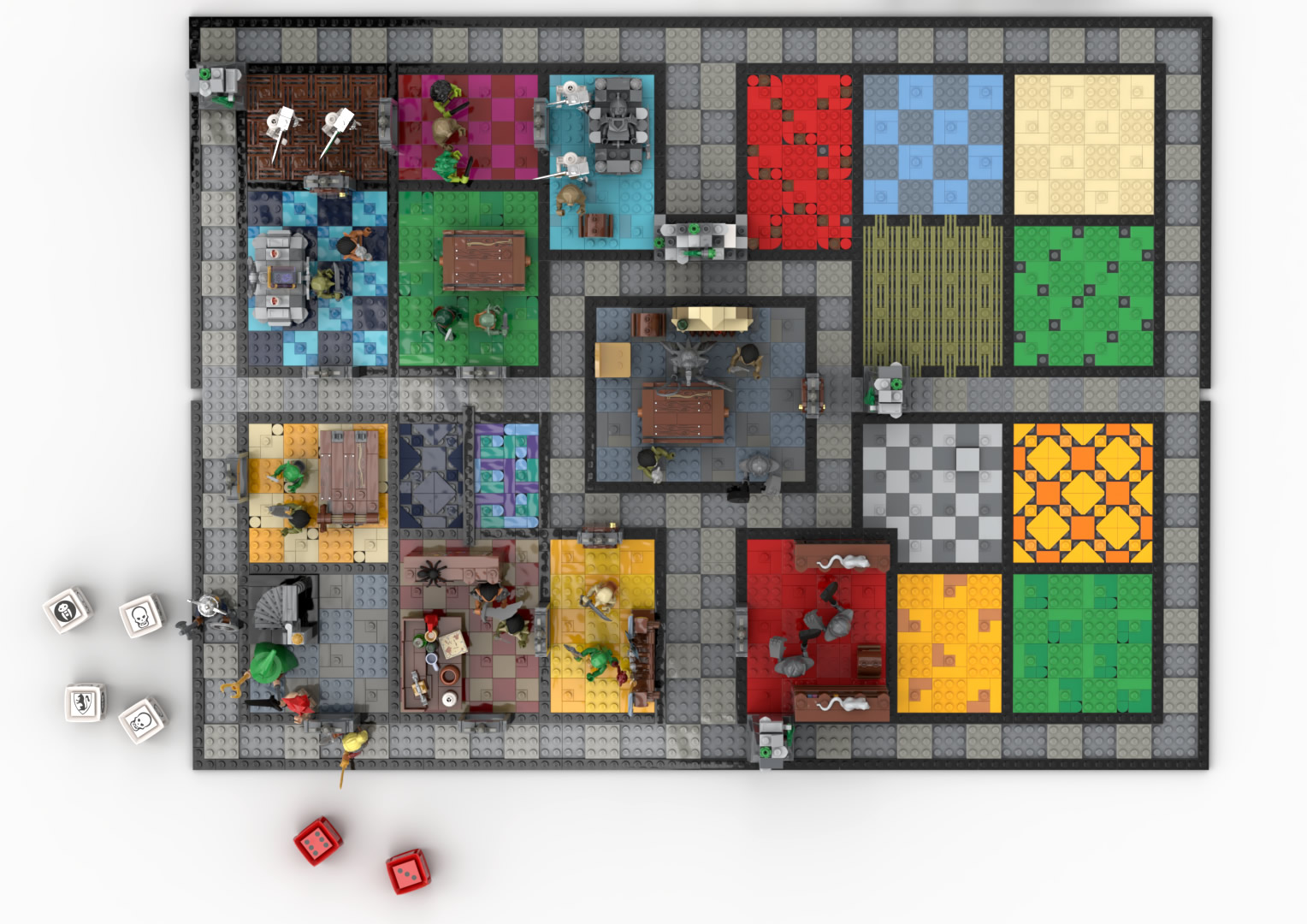 LEGO Heroquest (tabellone dall'alto)
