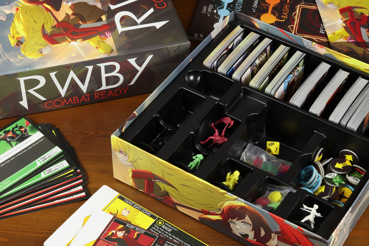 RWBY Combat Ready (contenuto confezione)