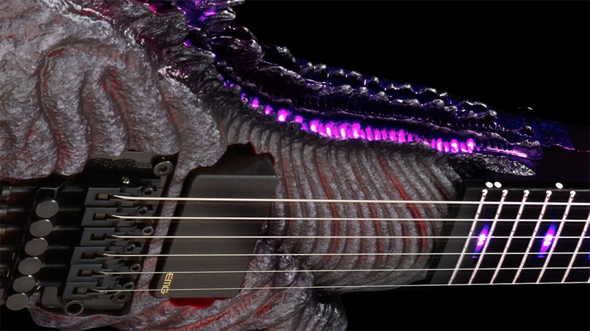 Chitarra elettrica Godzilla