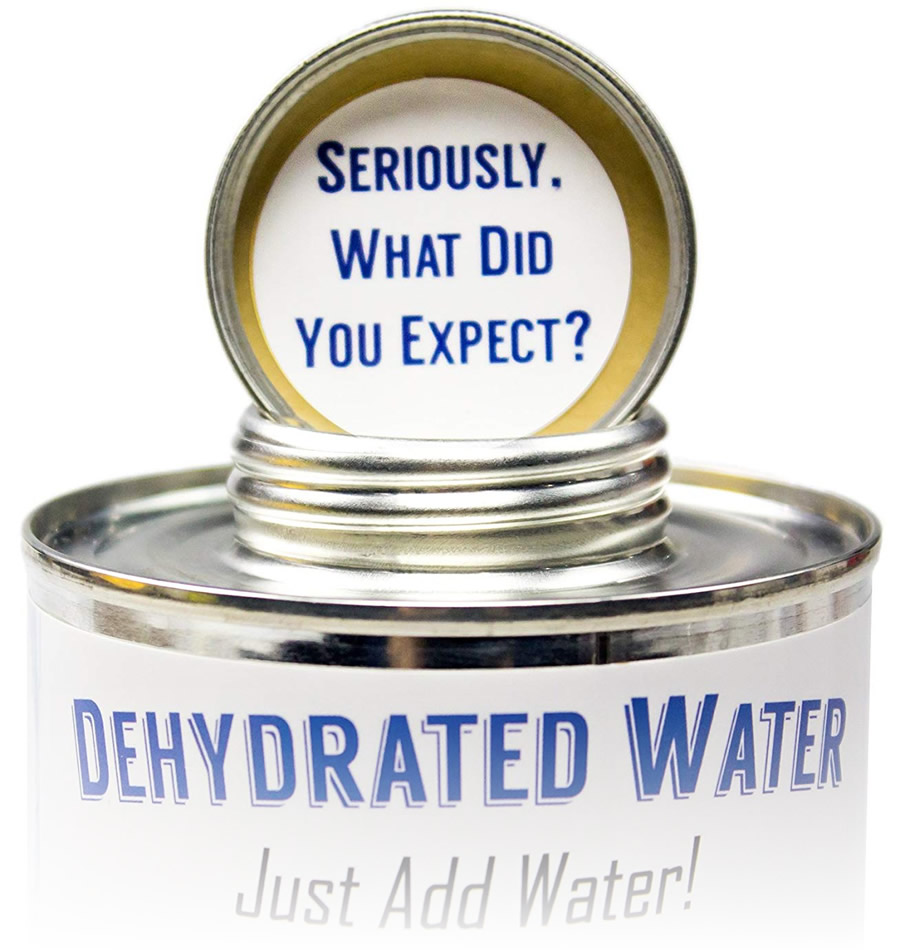 Dehydrated Water