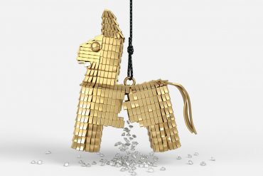 Piñata per ricchi