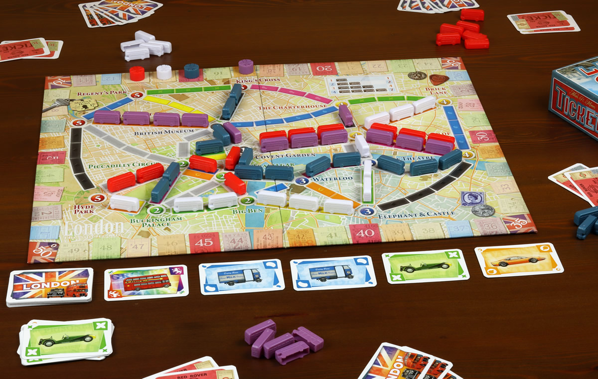 Ticket to Ride Londra: Partita