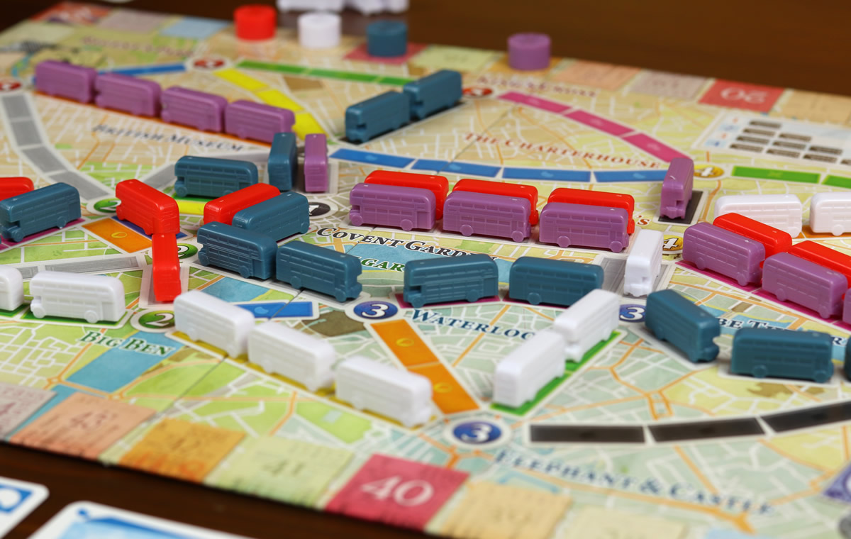 Ticket to Ride Londra (dettaglio)