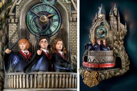 Orologio animato di Hogwarts Orologio animato di Hogwarts