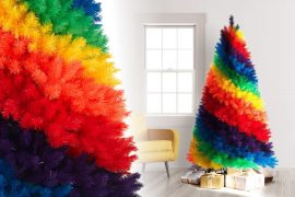 Albero di Natale arcobaleno Albero di Natale arcobaleno
