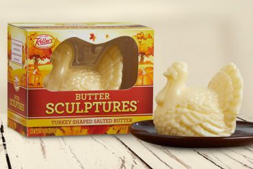 Burro salato a forma di Tacchino