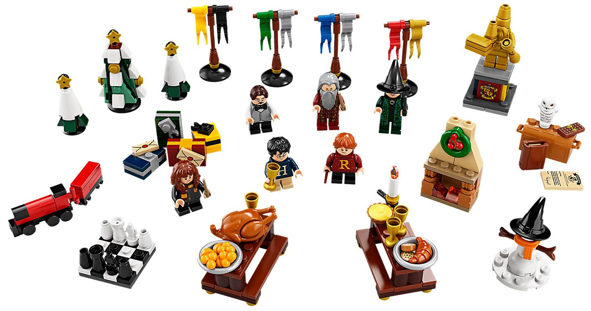 Calendario dell'Avvento LEGO Harry Potter 2019: le sorprese