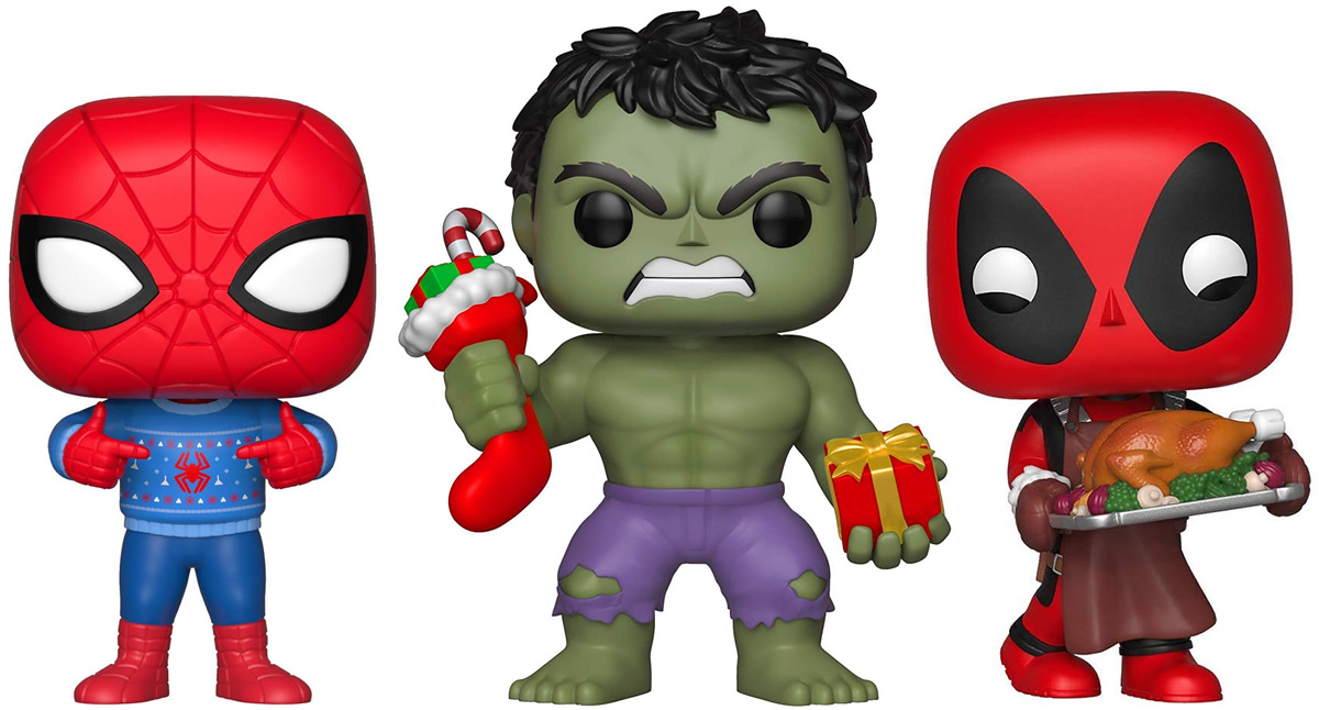 Funko Pop Marvel di Natale