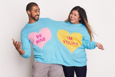 Maglione doppio per coppie