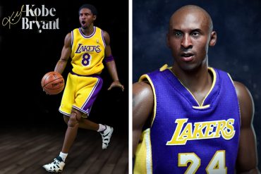Coppia di action figure Kobe Bryant