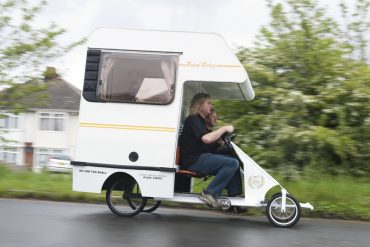 Camper a pedali