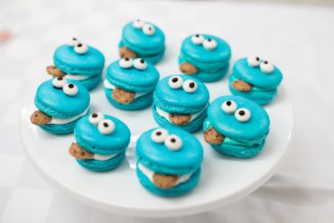 Macaron Cookie Monster