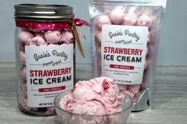 Palline di gelato secco Palline di gelato secco