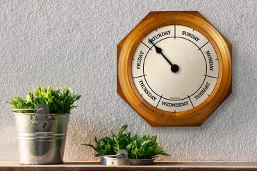 Orologio settimanale