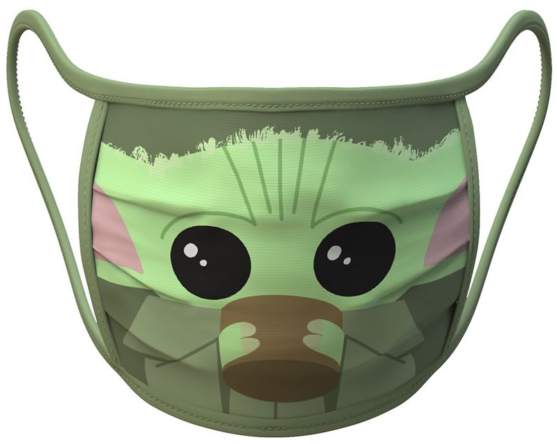 Mascherina Baby Yoda