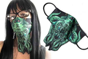 Mascherina Cthulhu