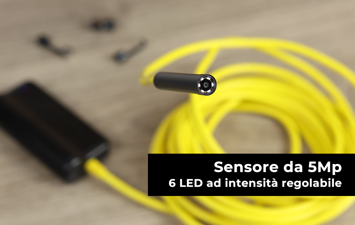 Endoscopio Depstech - Sensore da 5Mp