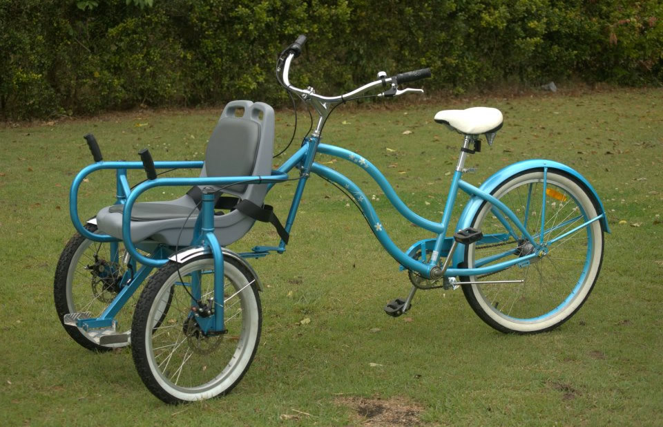 Bicicletta-sedia a rotelle