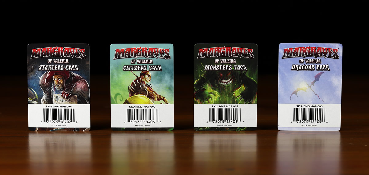 Margraves of Valeria - Contenuti aggiuntivi edizione Kickstarter