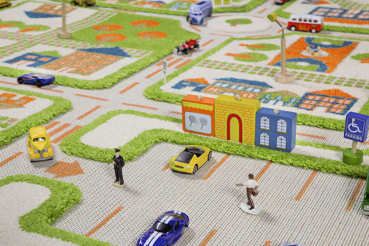 Tappeto Città 3D