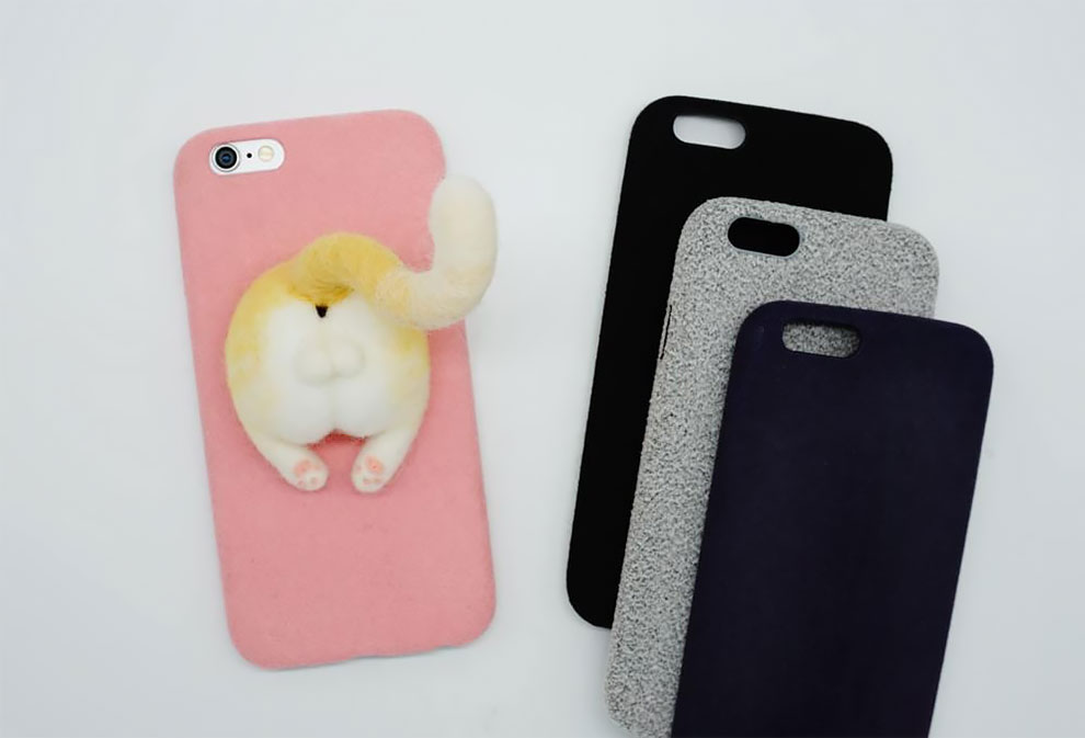 Cover con posteriore di gatto
