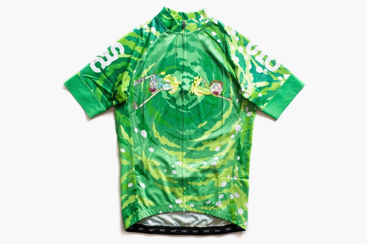 Divisa ciclismo Rick and Morty (verde)