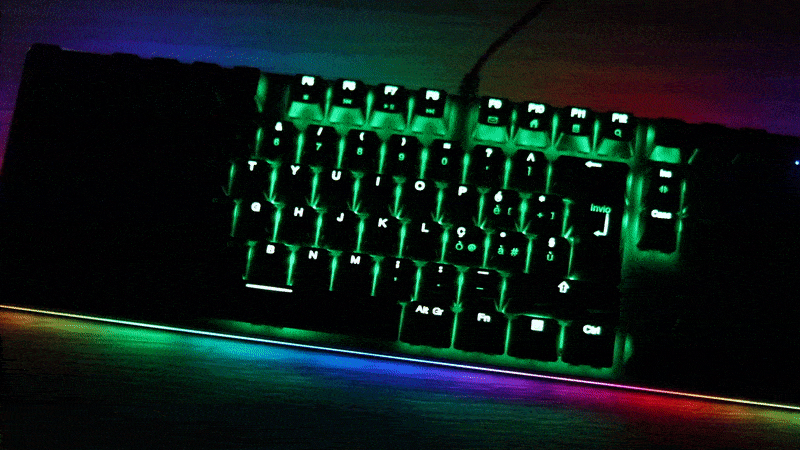 Tastiera AUKEY KM-G12 - Effetto Vortex