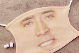 Mascherina Nicolas Cage Mascherina Nicolas Cage