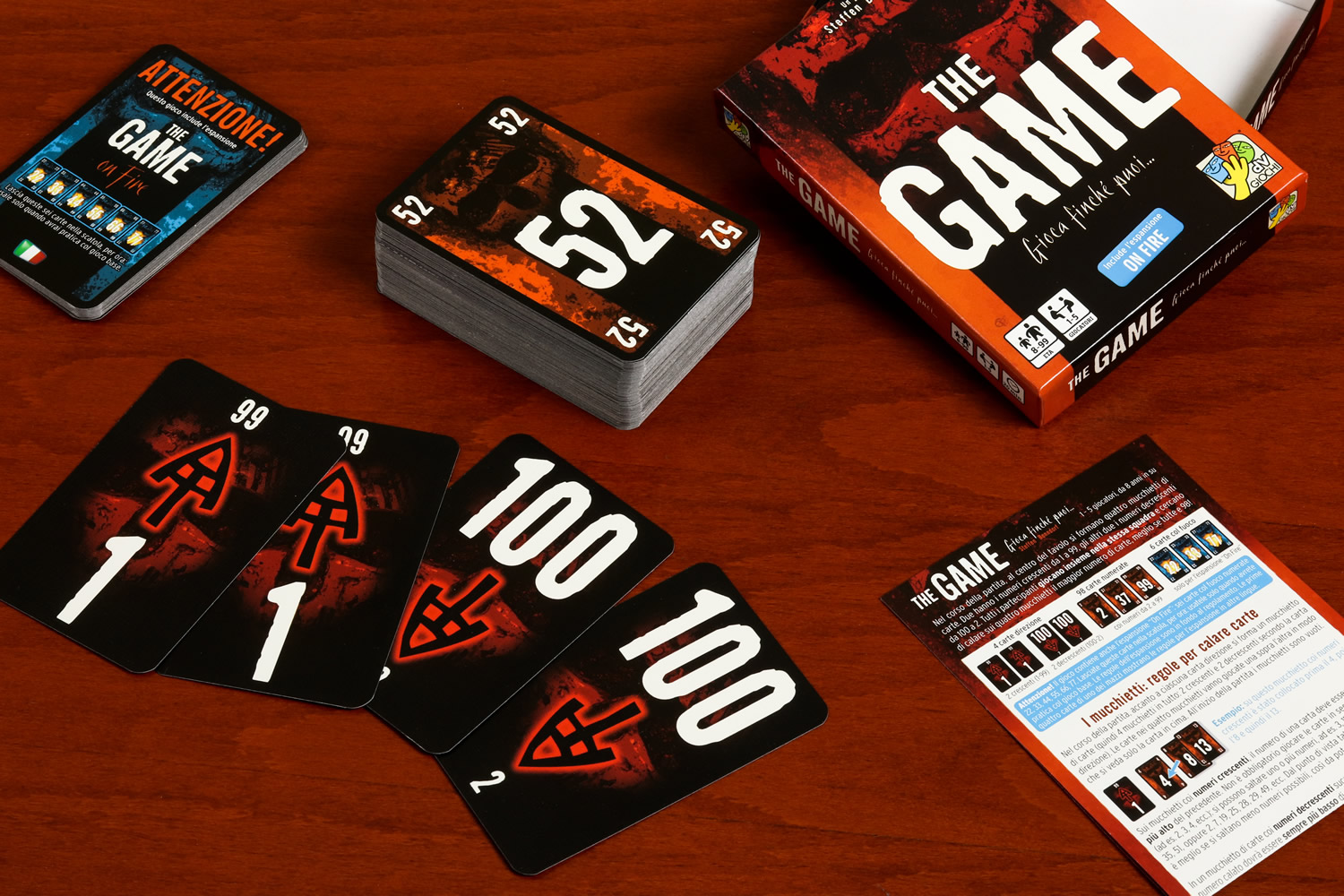 The Game (contenuto confezione)