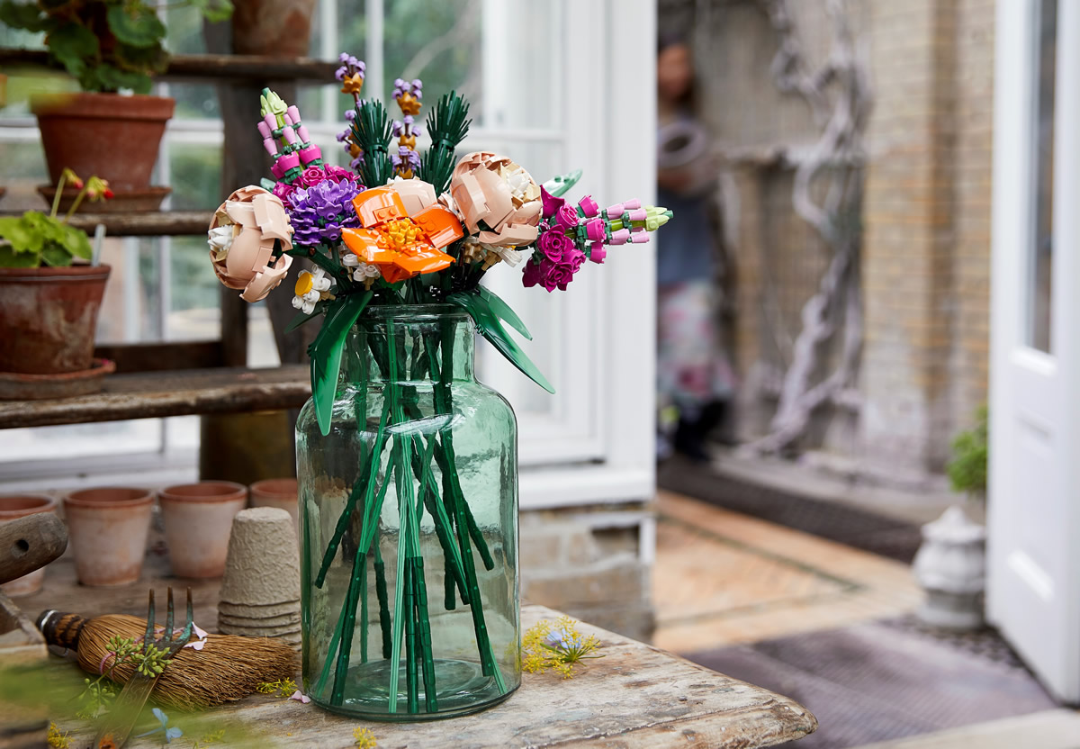 Bouquet di fiori LEGO