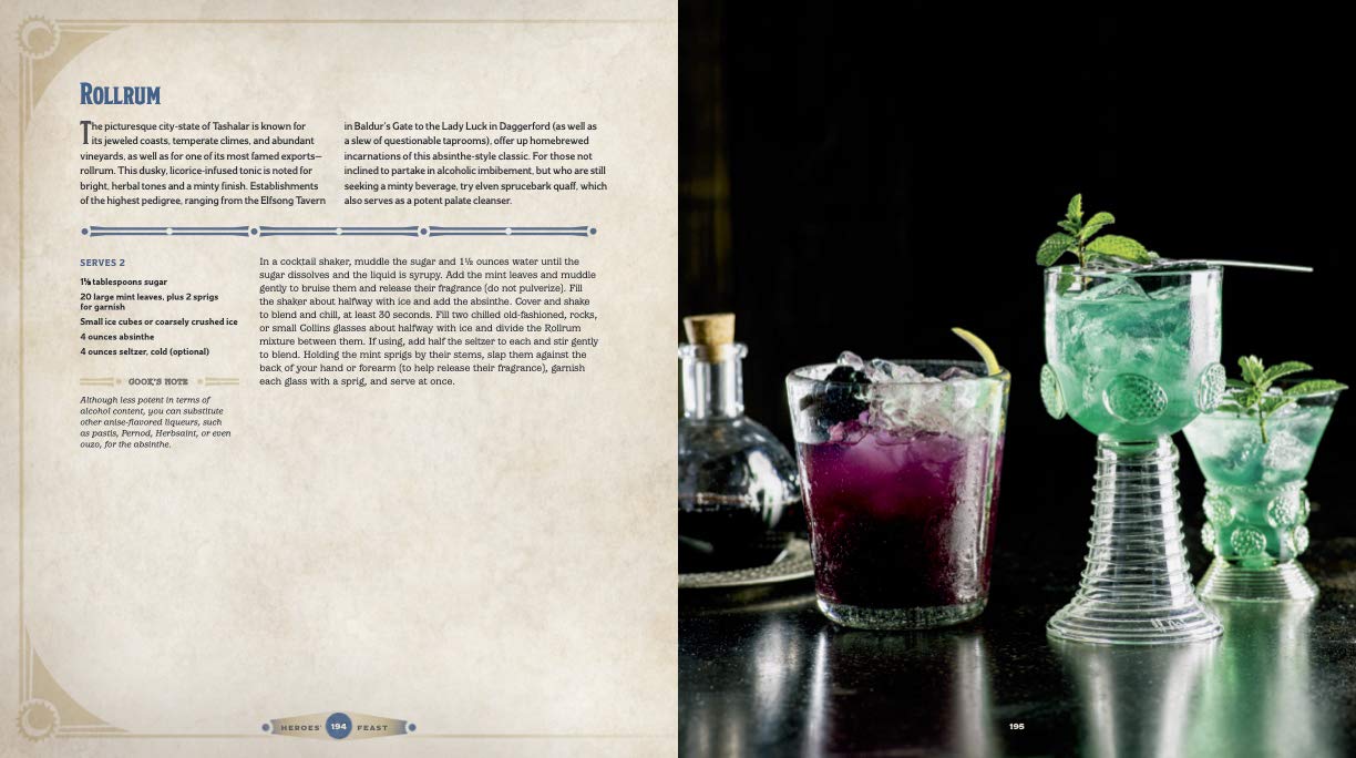 Libro di cucina Dungeons & Dragons - Rollrum