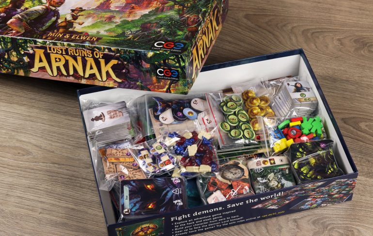 Lost Ruins of Arnak (contenuto confezione)