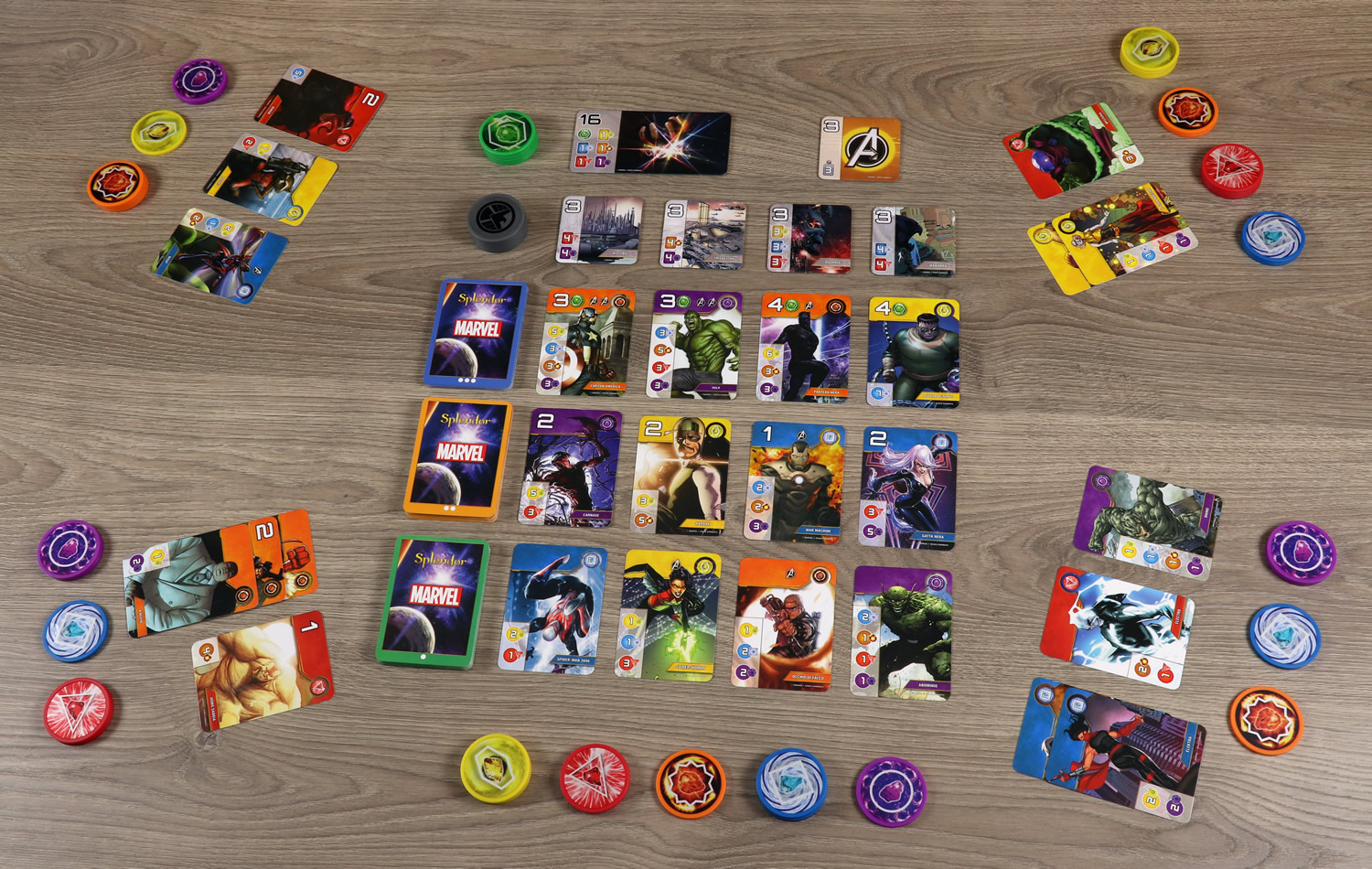 Splendor Marvel - Partita in corso