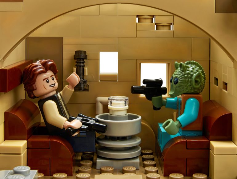 Han Solo e Greedo LEGO