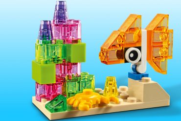 Mattoncini trasparenti LEGO