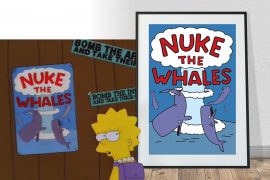 Poster Nuke the Whales Poster Nuke the Whales