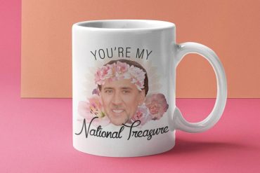 Tazza romantica Nicolas Cage