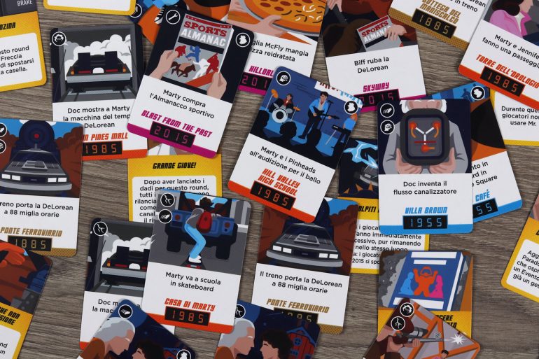 Back to the future: Dice through time (Carte evento)