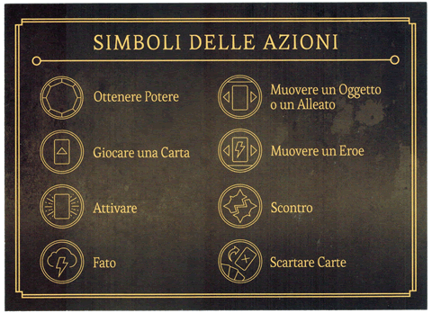 Disney Villainous - Simboli delle azioni