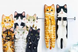 Gatto asciugamani da cucina Gatto asciugamani da cucina