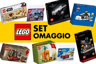 Set LEGO in omaggio
