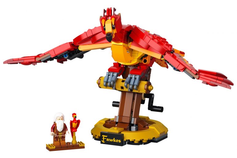Fanny, la Fenice di Albus Silente LEGO