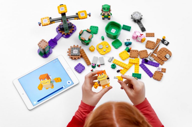 LEGO Super Mario - Pack con Luigi (montaggio)