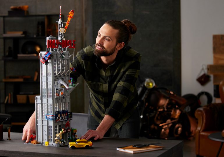 LEGO Spider-man Daily Bugle
