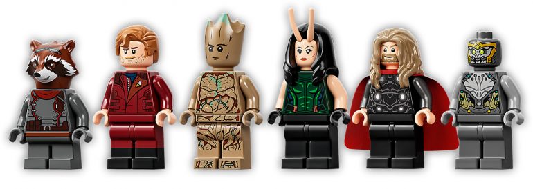 Minifigure LEGO Astronave dei Guardiani della Galassia