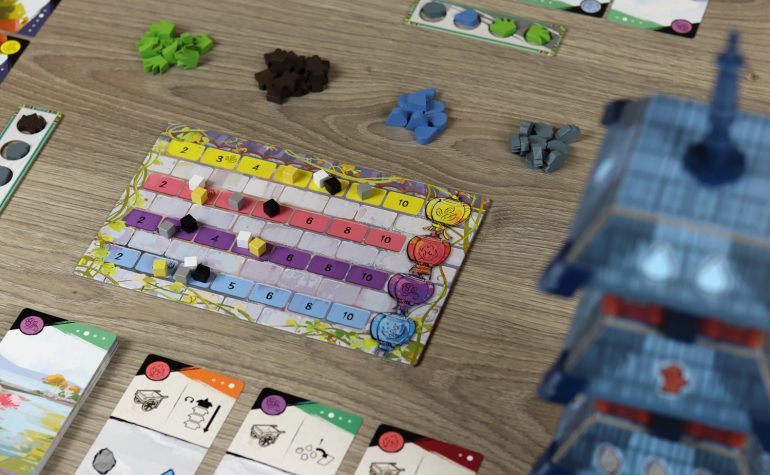 Four Gardens - Tracciato punti