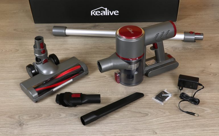 Aspirapolvere Kealive (contenuto confezione)